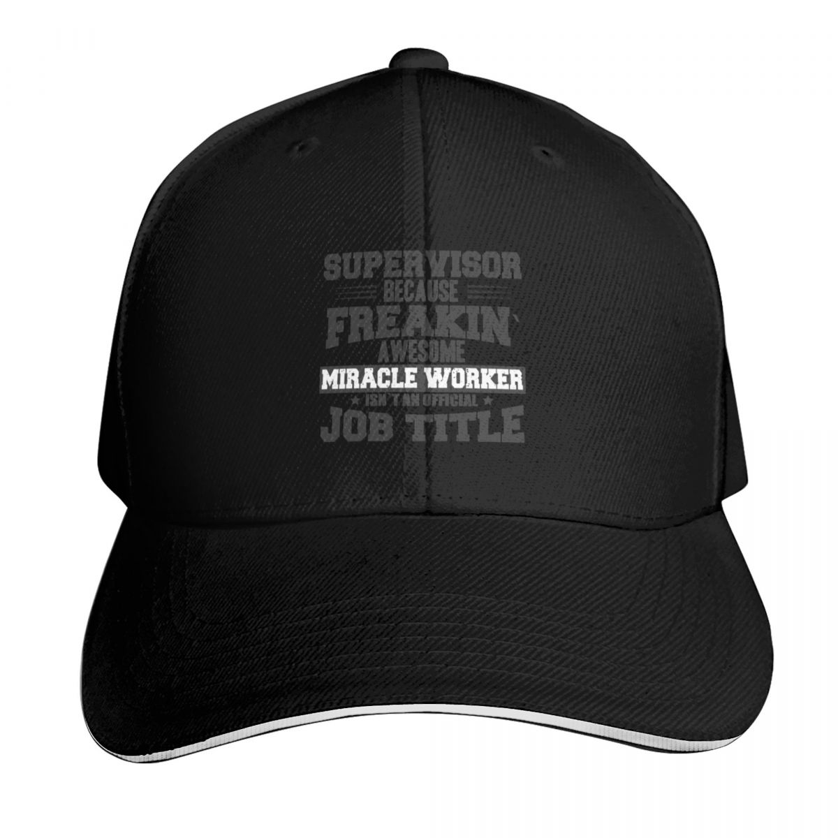 Outdoor Sport Jobs - Supervisor Because Freakin Awesome Miracle Worker