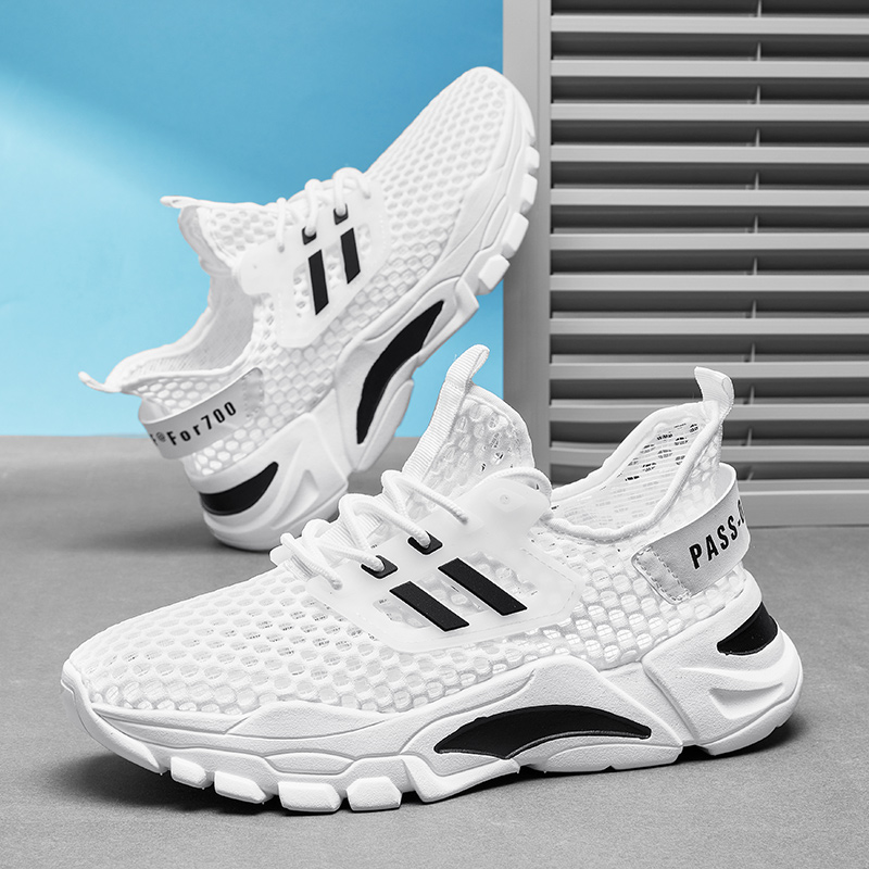 Outdoor Sport With Sticks - Men Casual Sneakers Summer Breathable Sport