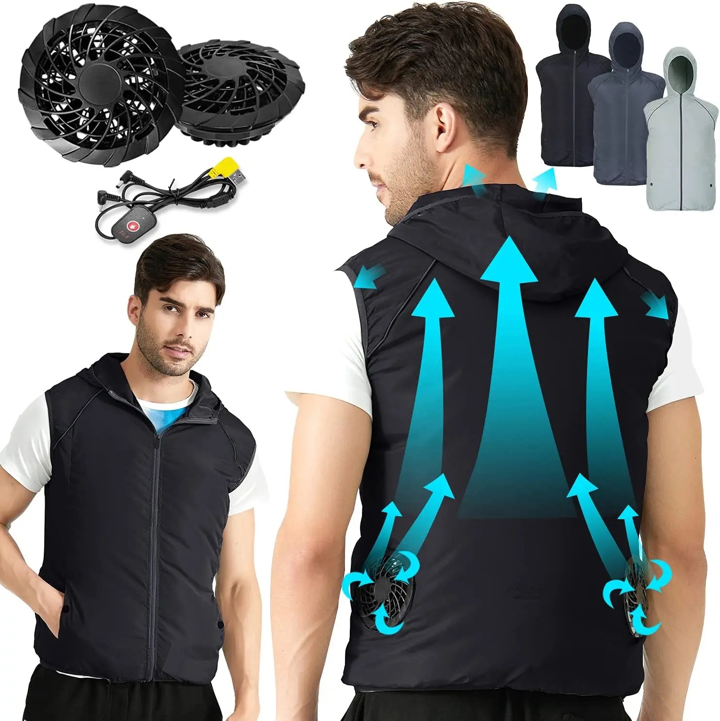Summer Sport Fan Air Condition - огляд і ціна Outdoor Sport Jacket Women'S