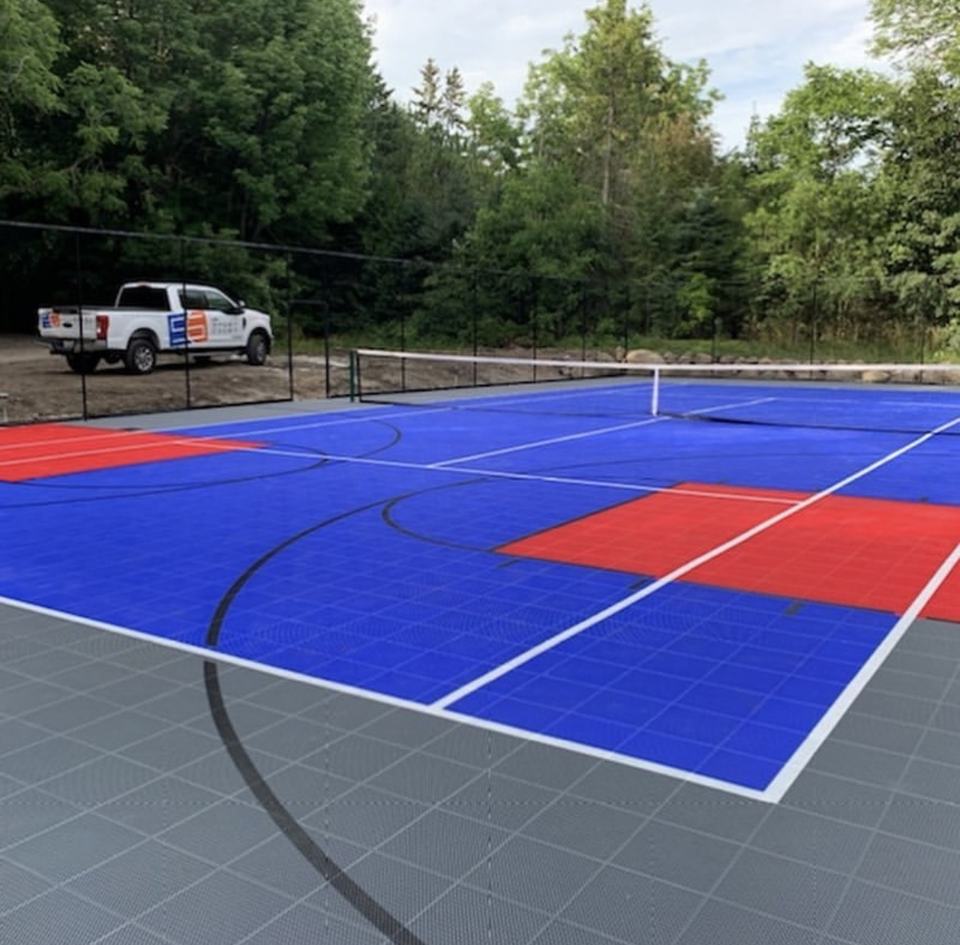 Eco-Friendly Plastic Custom Lo - огляд і ціна Outdoor Sport Floor Tiles