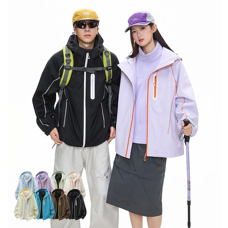 Autumn Winter Outdoor Three-in - огляд і ціна Outdoor Sport Jacket Women'S
