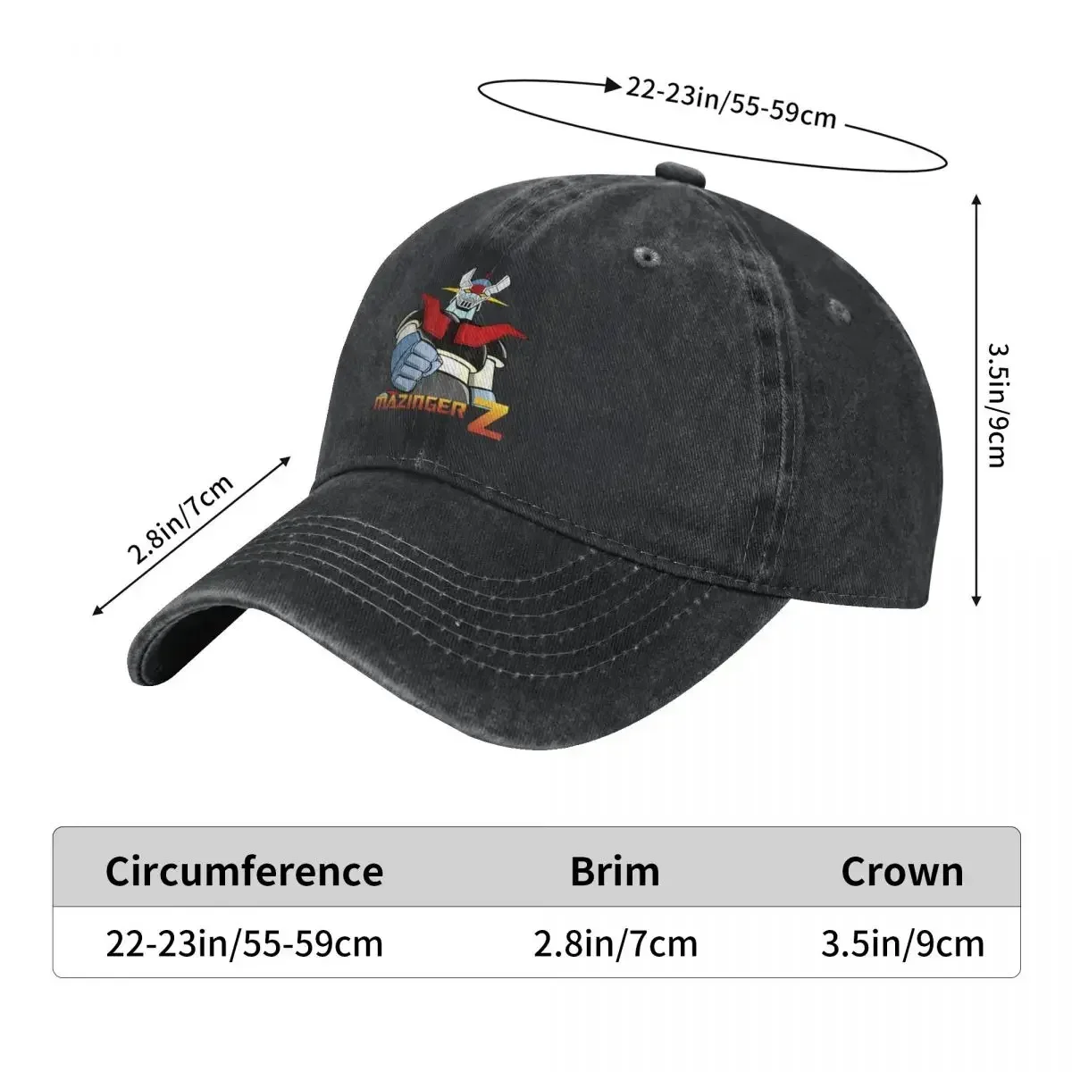 2026 Mazinger Z UFO Robot Gren - огляд і ціна Outdoor Sport Hat Classic