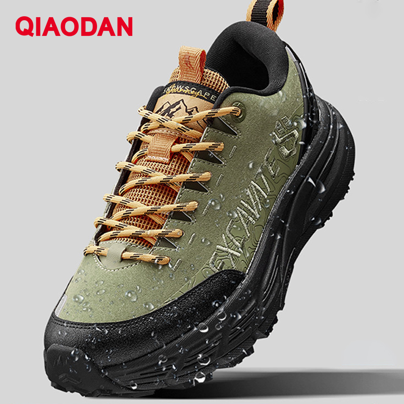 QIAODAN Hiking Shoes Men Leath - огляд і ціна Climbing Shoe Beginner