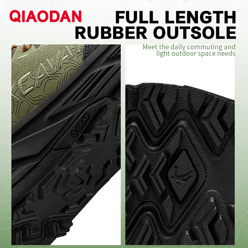 QIAODAN Hiking Shoes Men Leath - огляд і ціна Climbing Shoe Beginner